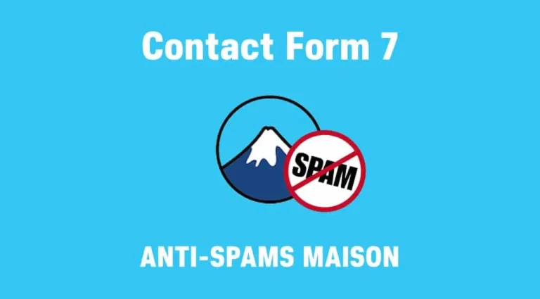 Anti spam contact form 7